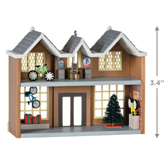 New! Bicycle Shop Keepsake Korners Hallmark Keepsake Christmas Ornament 2022 - Picture 3 of 5